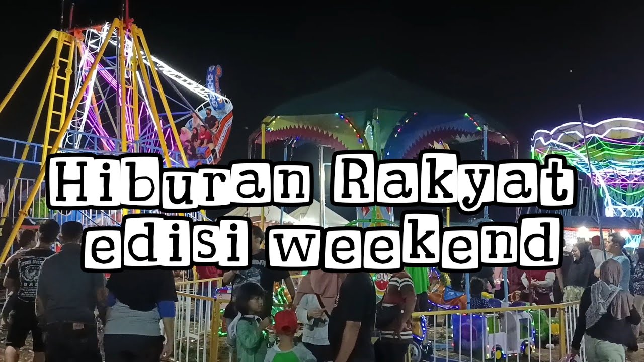 Pasar malam KPM 01 || Puri Beta 2 edisi weekend #hiburanrakyat #pasarmalam #agusroychannel