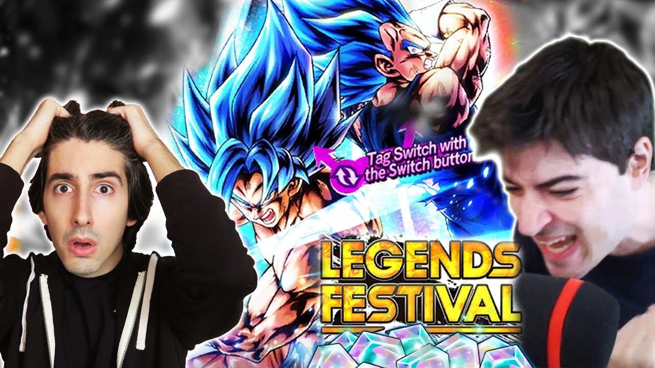 DUAL PULL *IMPERDIBILE* per GOKU & VEGETA LF w/ GiosephTheGamer su DRAGON BALL LEGENDS SUMMON ITA