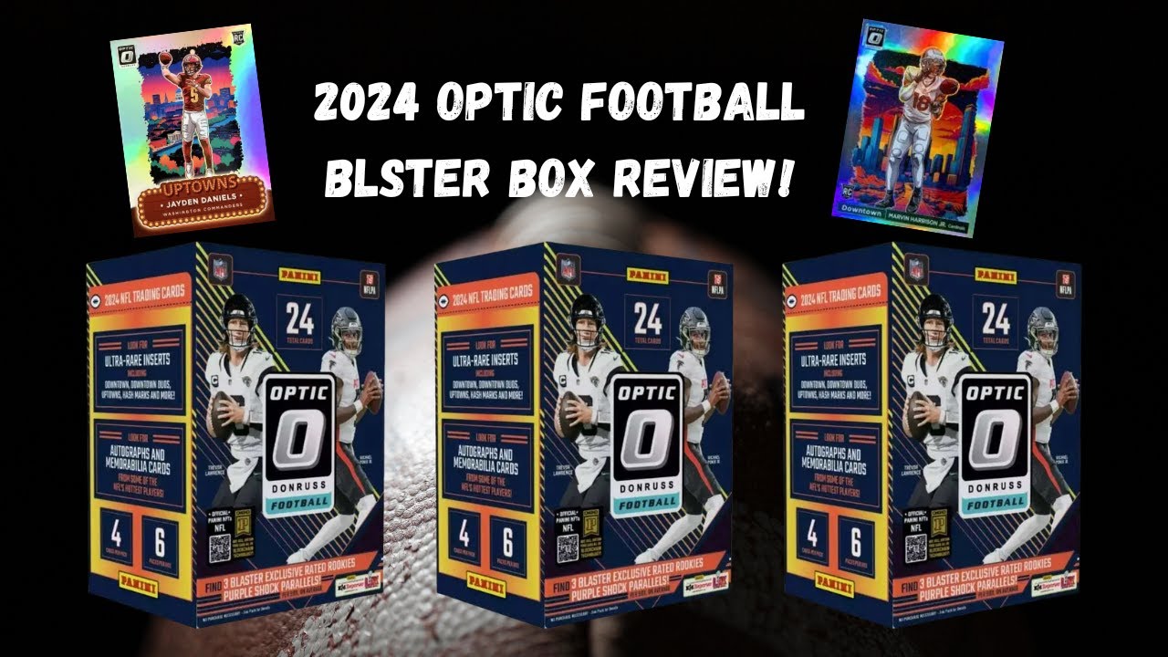 2024 Optic Blaster Box Review! Big Pulls or Big Bust?! (Purple Shocks)
