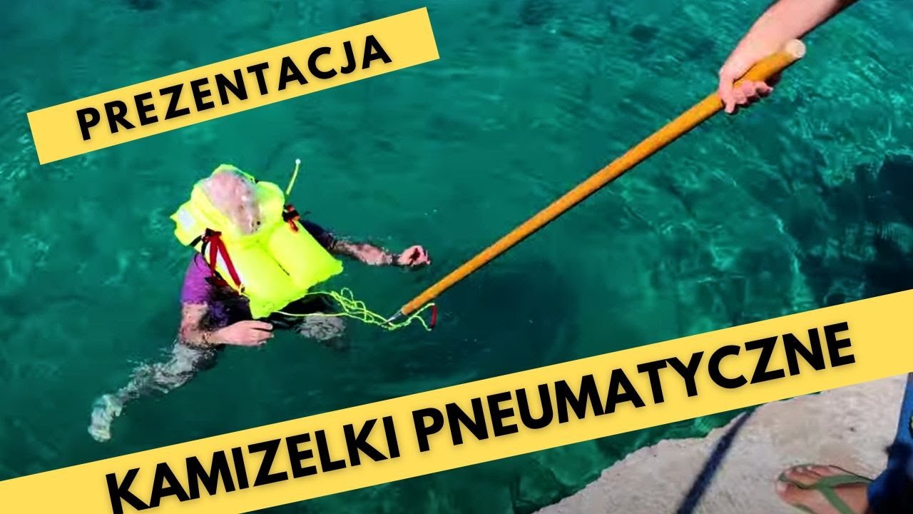 Test kamizelki pneumatycznej – człowiek za burtą i akcja ratunkowa!