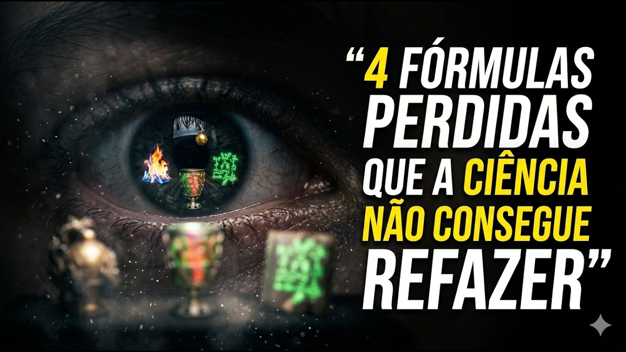 4 Fórmulas Perdidas da História que a Ciência Não Consegue Refazer