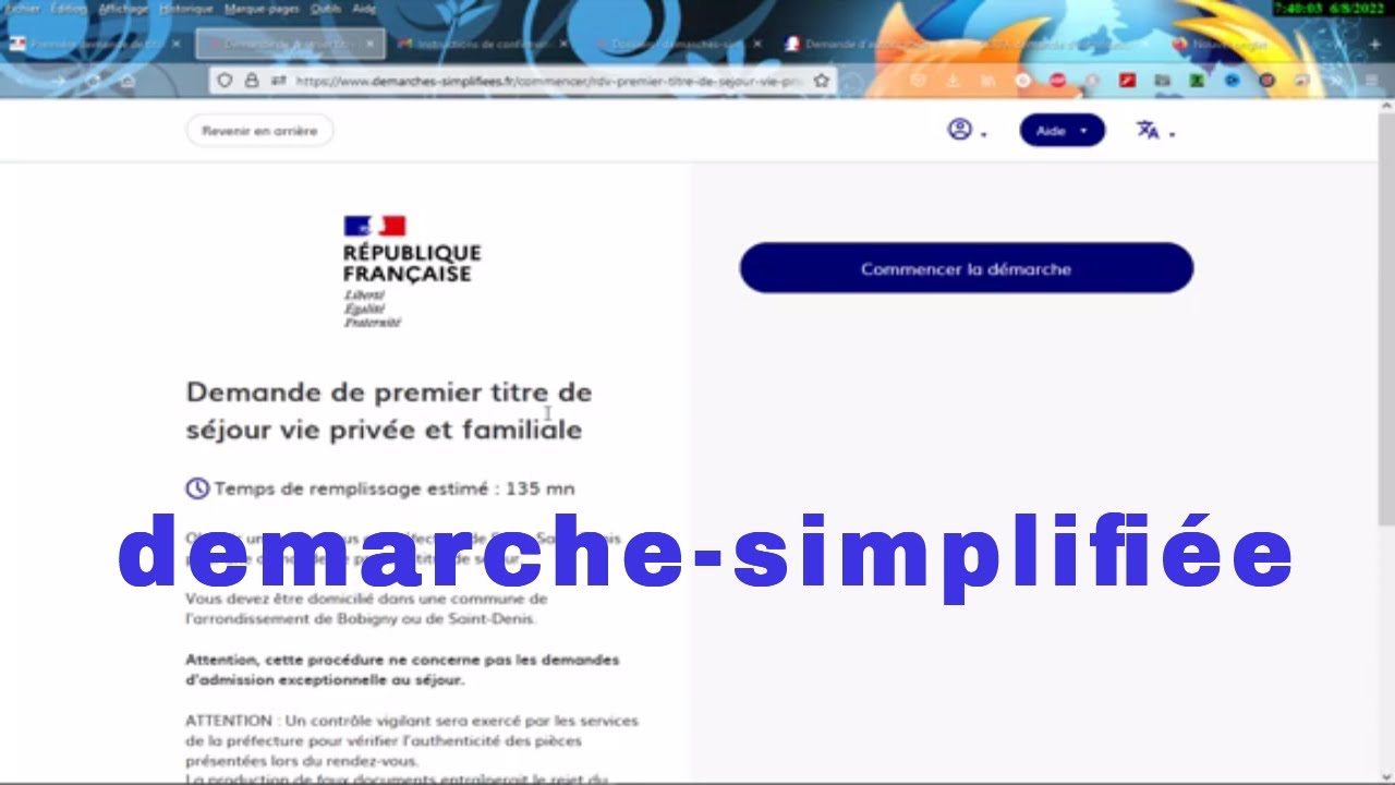 PREMIÈRE DEMANDE SE TITRE DE SÉJOUR DEMARCHE-SIMPLIFIÉE LE RAINCY ET BOBIGNY #bobigny #Raincy