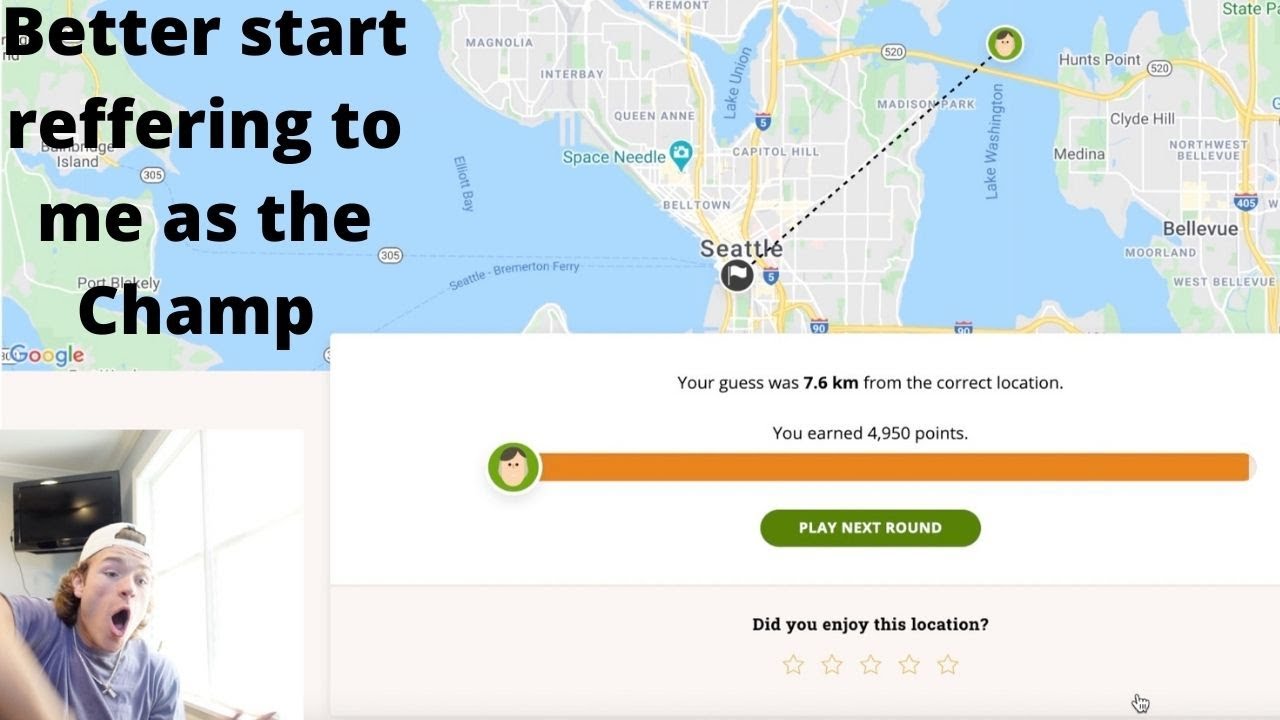 I play GeoGuessr