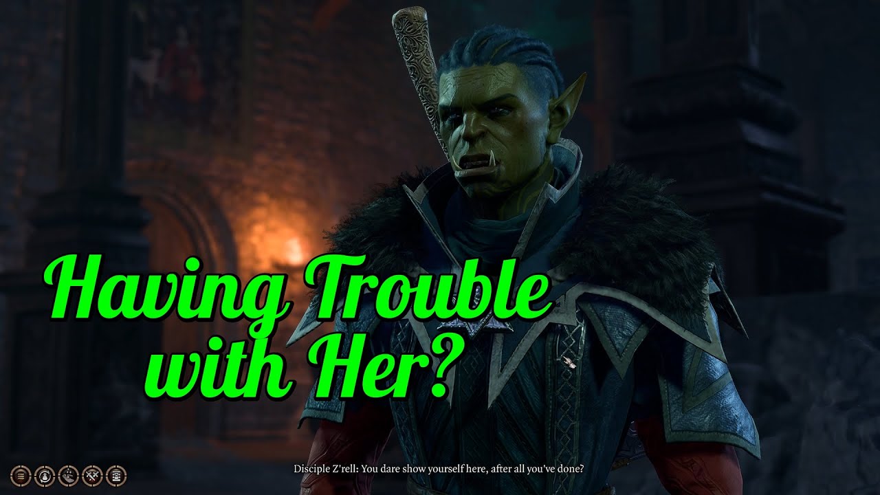 Пропустите бой с учеником З'реллом в Башне Восходящей Луны | Baldur's Gate 3