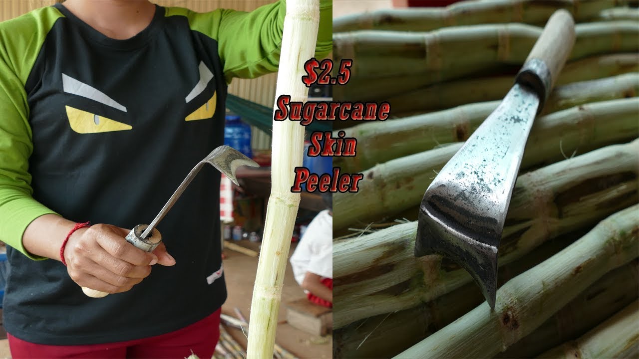 Forging A $2.5-Sugarcane Skin Peeler | Forging A Scraper Knife