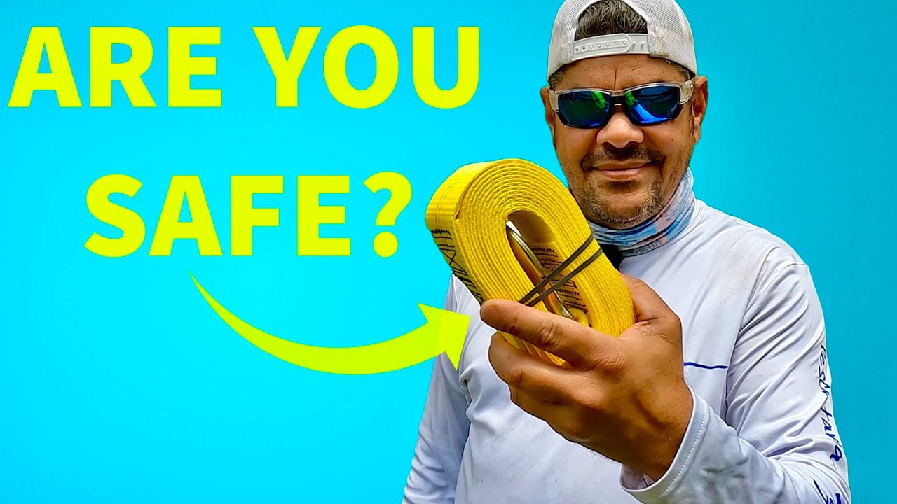 How To Replace A Boat Trailer Winch Strap in 30 Minutes or Less!