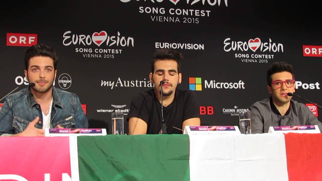 ESCKAZ in Vienna: Il Volo (Italy) press-conference