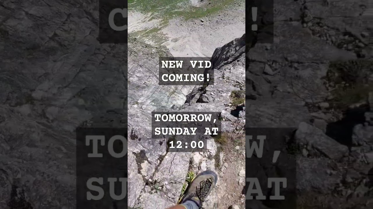 Morgen, Sonntag um 12:00 Uhr kommt meine Tour zum Rauhhorn online! #shorts #subscribe