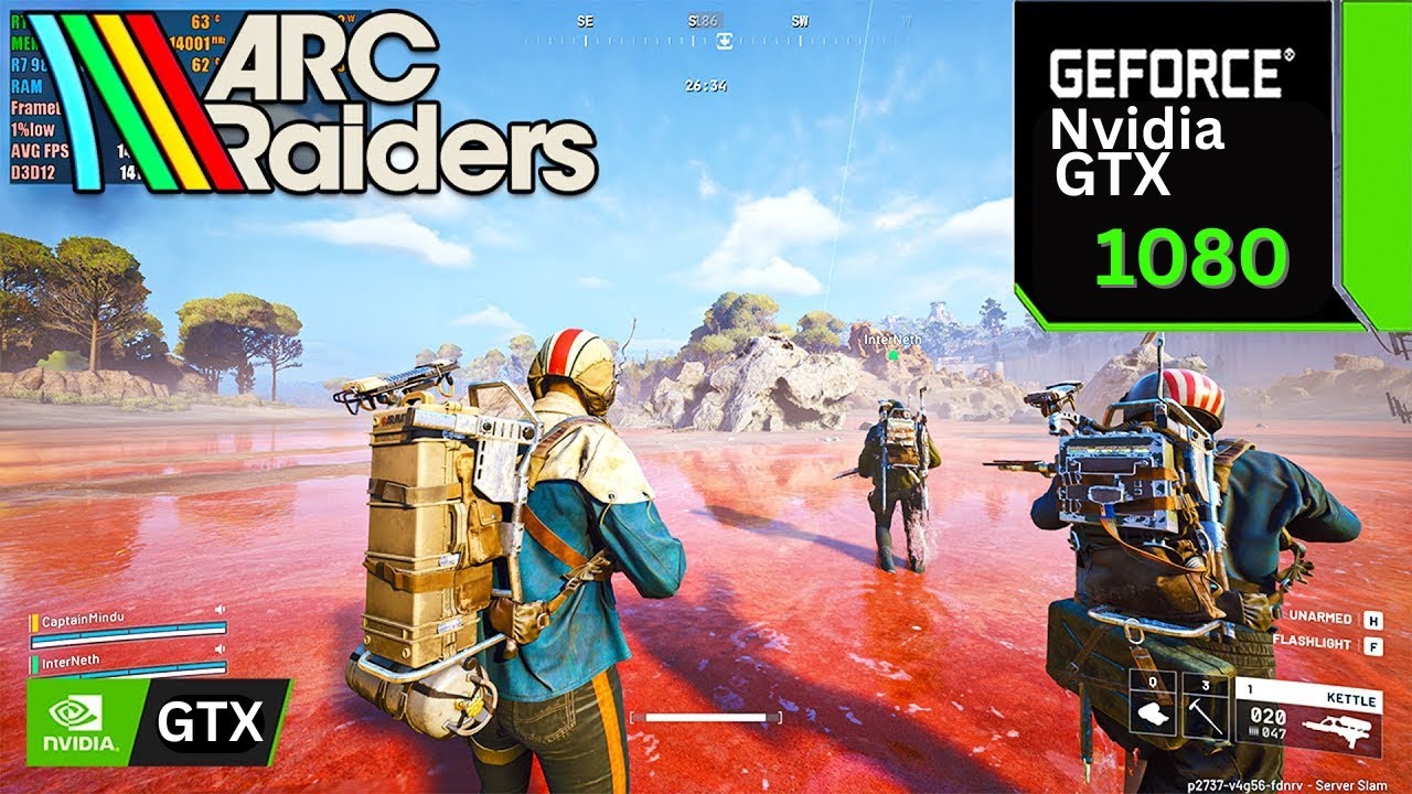 ARC Raiders : GTX 1080 Benchmark - Low to Ultra