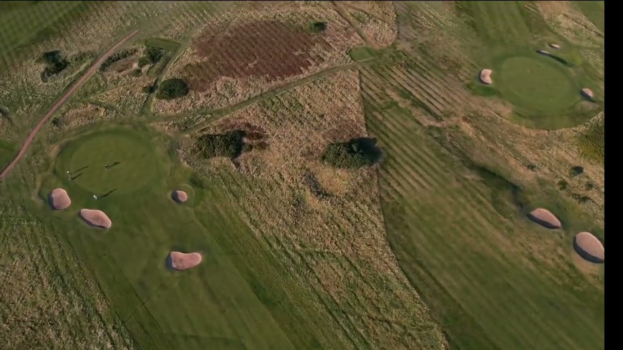 Fleetwood Golf Club Lancashire North West England September Autumn 2024.