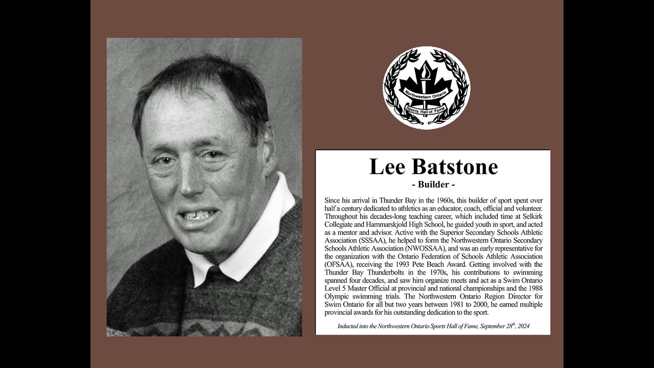 Lee Batstone 2024 Builder Inductee