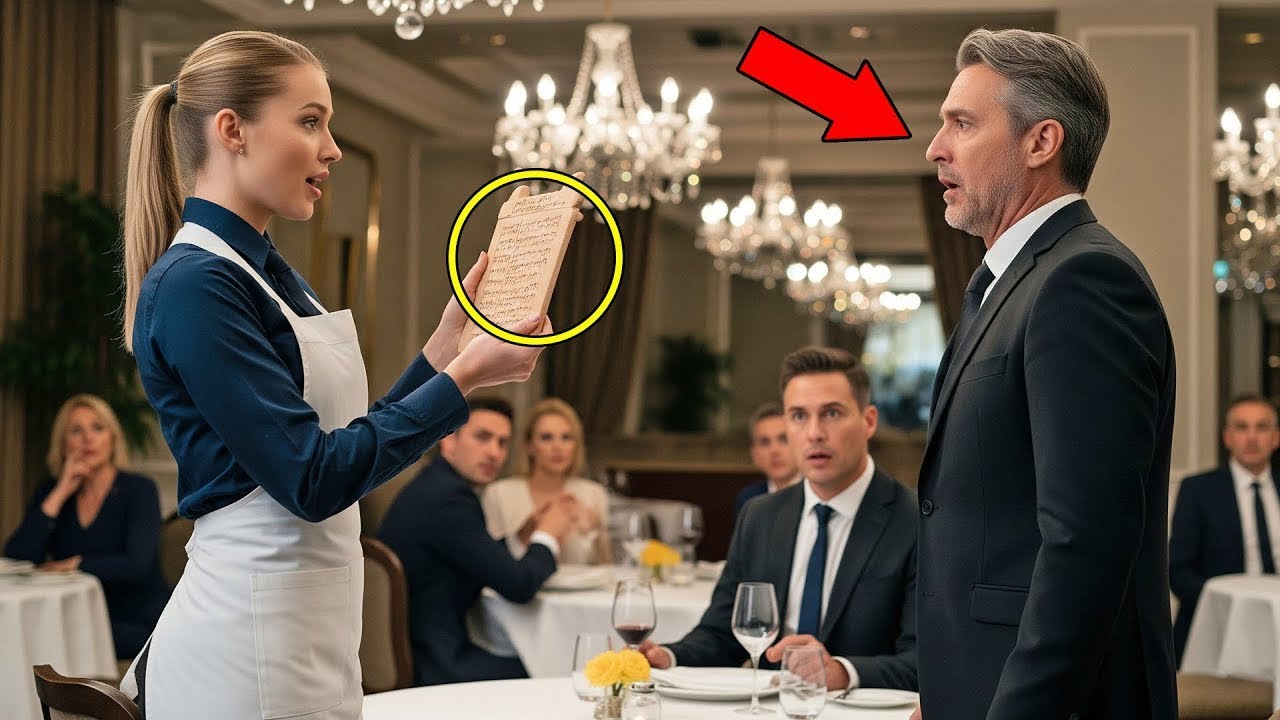 “If You’re So Smart, Then Translate It!” — The Billionaire Mocked the Waitress, Then Froze i