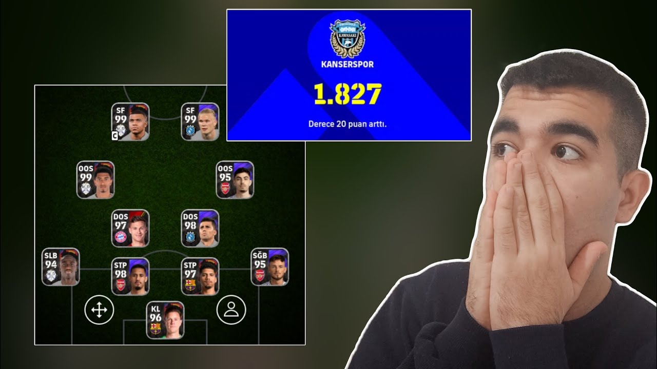 STANDART KARTLARLA DÜNYA SIRALAMASINA KASIYORUZ! CİNNET GEÇİRDİM 🤬 #2 - (eFootball 2025 Mobile)