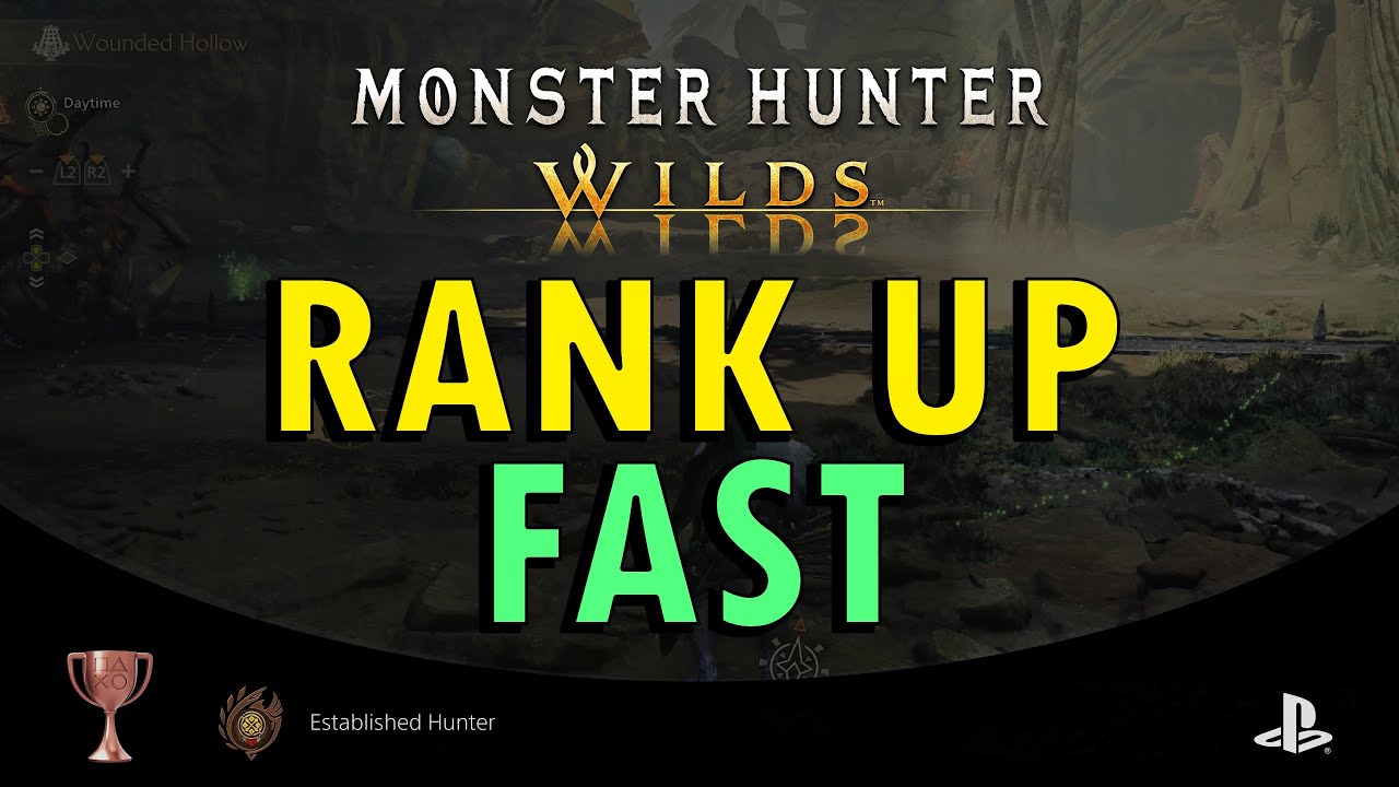 Monster Hunter Wilds – How to Increase Hunter Rank Fast | Level Up to HR 999 Guide (With Commentary)