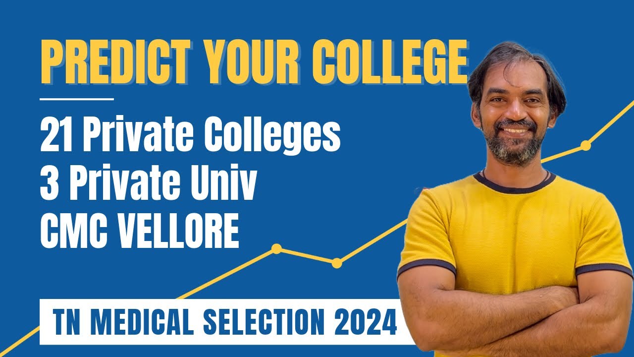 TN Medical Selection 2024 Safe rank for Private college and Pvt univ