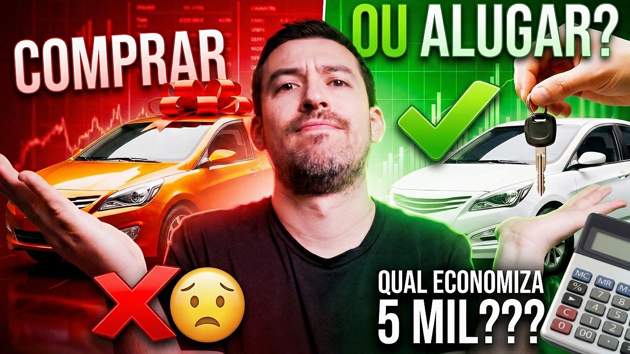 COMPRAR um Carro ou Assinatura Vale a Pena?  Diferença R$ 5.455