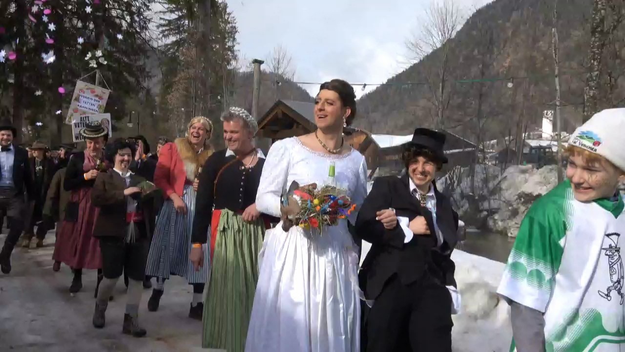 Faschingshochzeit in Weißbach  -  Kirchenzug 2026