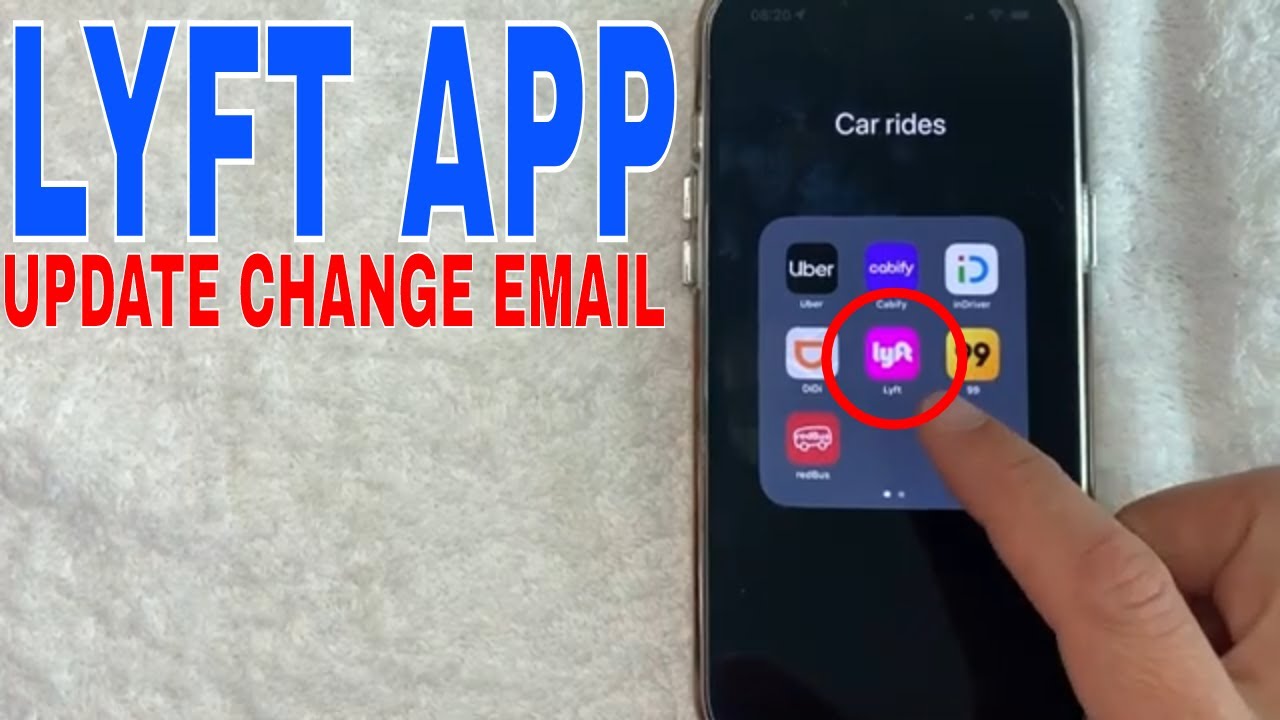 ✅  How To Update Change Email In Lyft App 🔴