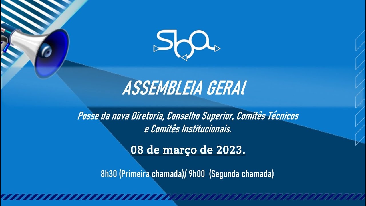 Assembleia Geral da Sociedade Brasileira de Automática