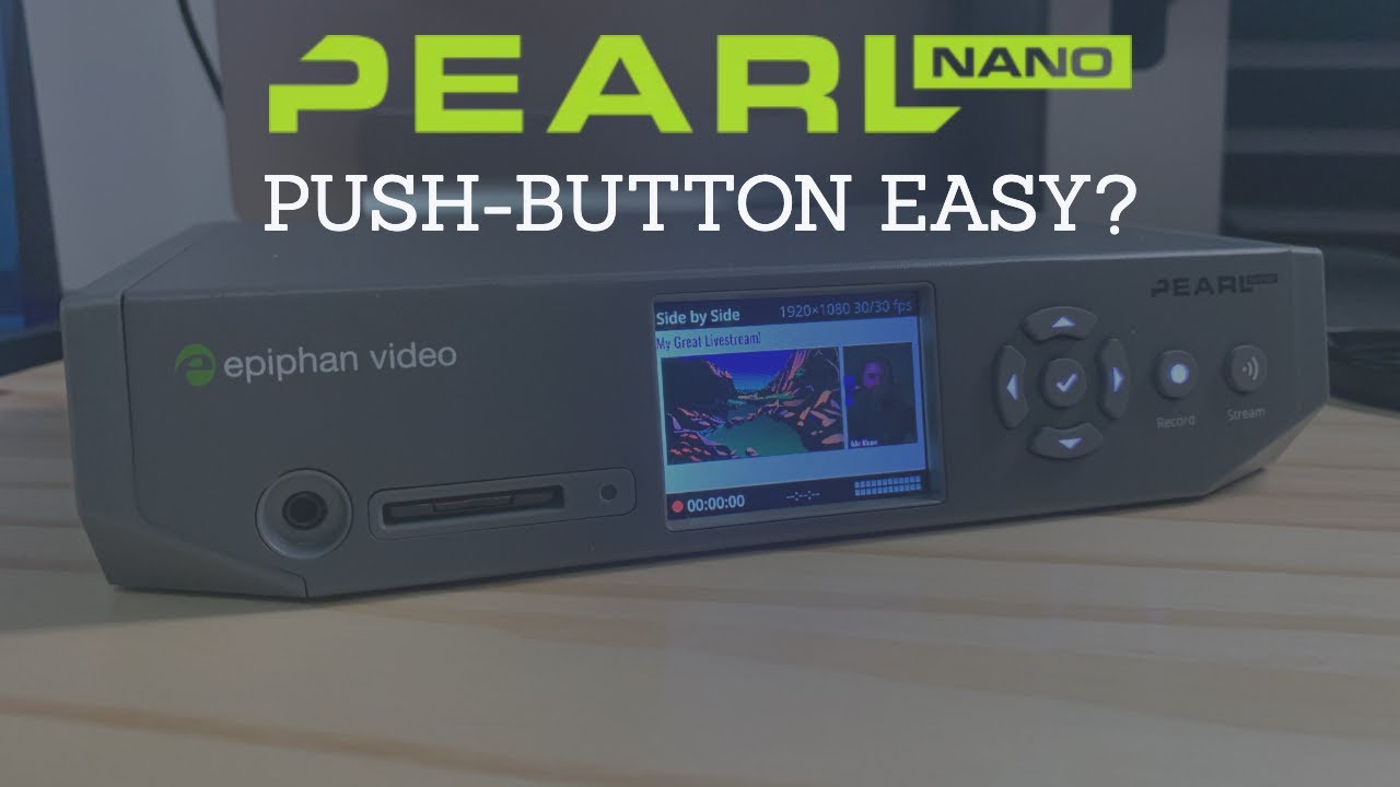 Epiphan Pearl Nano First Look and Overview