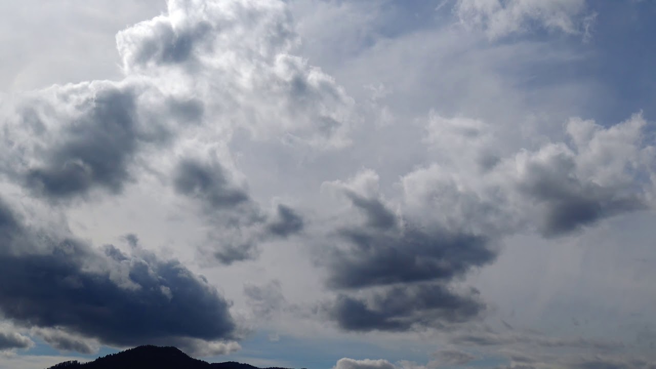 3 HOURS Time lapse Floating Clouds - Relaxing Cloudy Sky