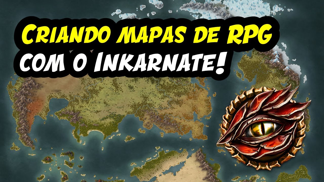 Como criar INCR&Iacute;VEIS mapas de RPG de maneira super simples! - Inkarnate