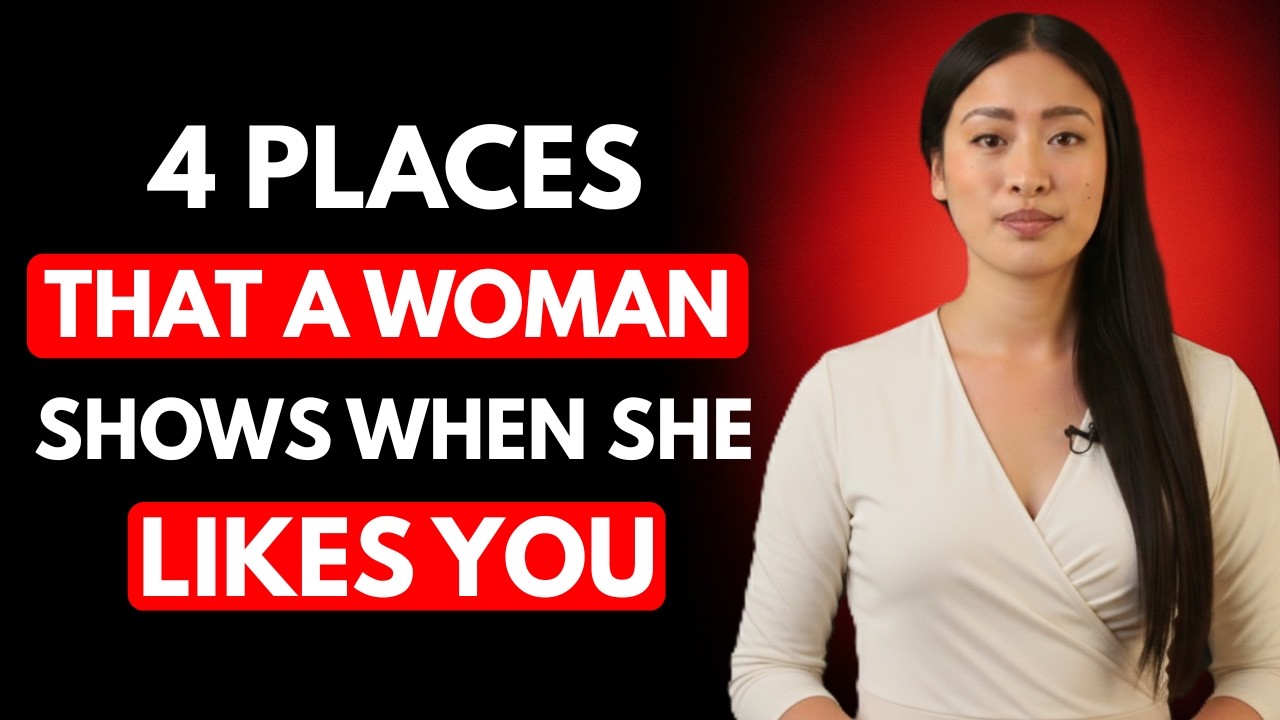 4 Body Language Signs She Shows If She Likes You 😉
