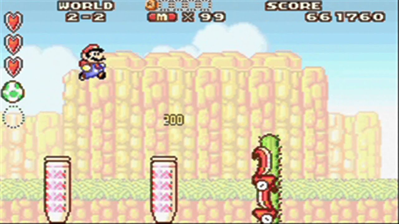 Super Mario Advance - Yoshi Egg Challenge - World 2