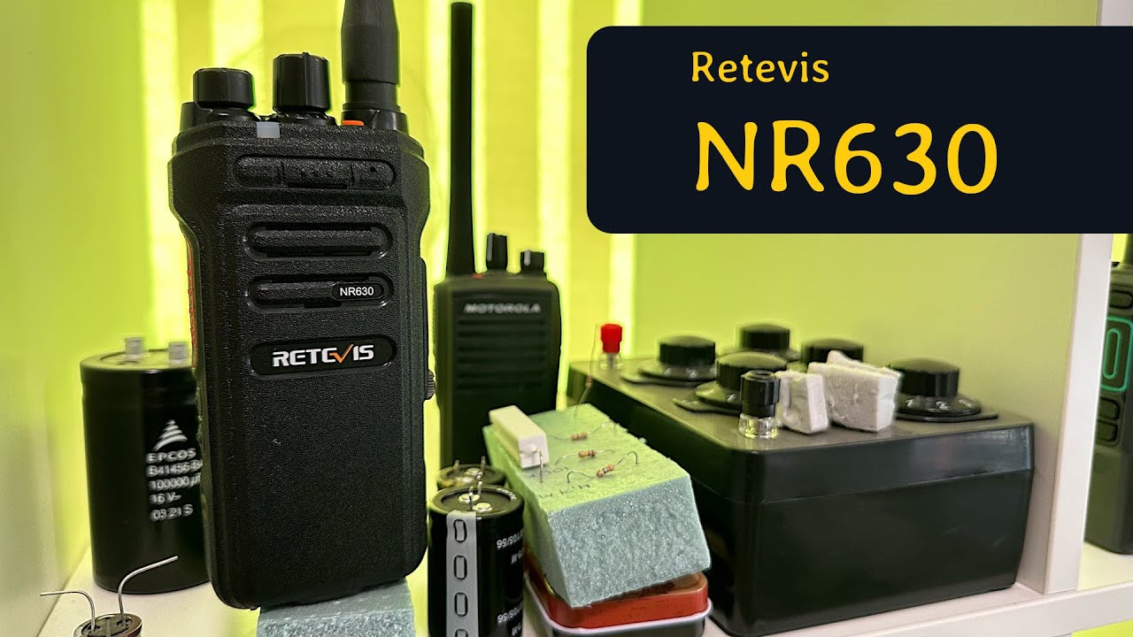Retevis NR630 с зарядкой USB type C и влагозащитой