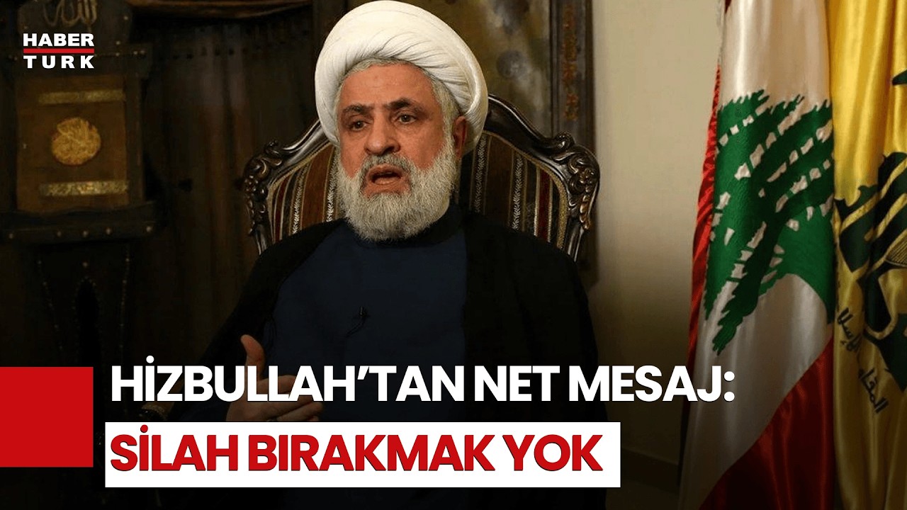 Hizbullah Lideri Naim Kasım: Silahları Teslim Etmeyeceğiz, Tek Düşman İsrail