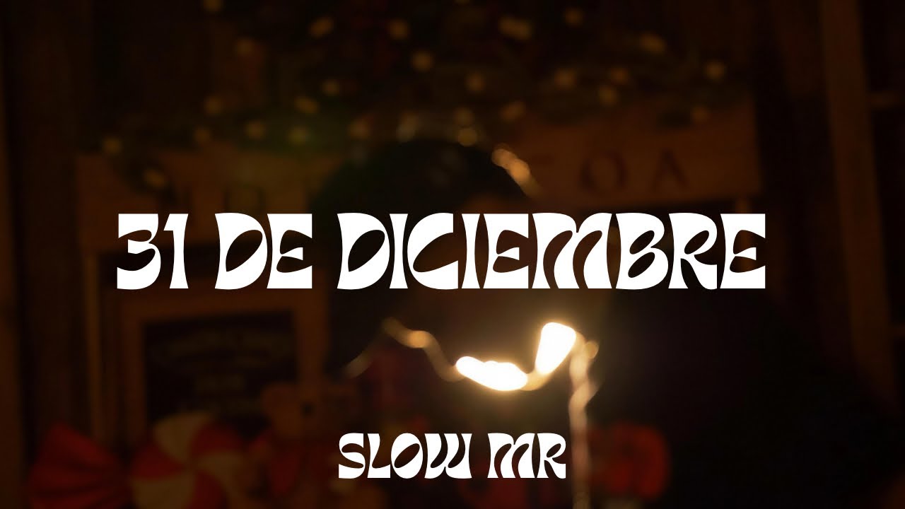SLOW MR - 31 DE DICIEMBRE (VIDEO OFICIAL) | Latin Rap 2025