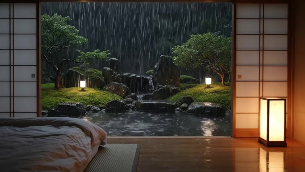 Cozy Rainy Night 🌧️ | Gentle Piano Music for Deep Sleep, Study & Relaxation #19