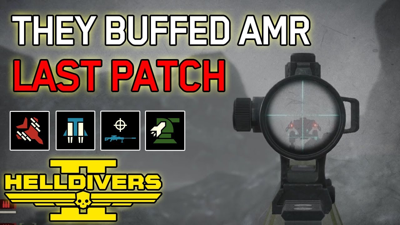 BUFFED AMR Loadout - Helldivers 2: Super Helldive Automaton CO-OP - 