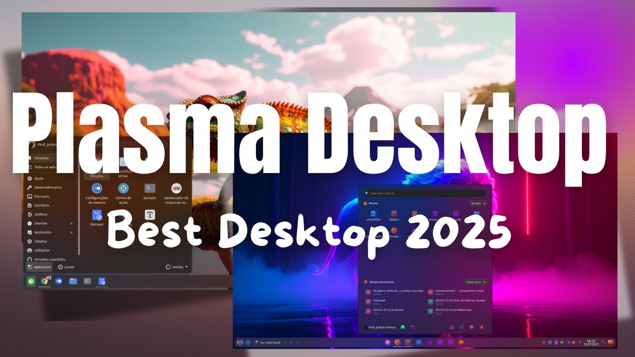 🚀 KDE PLASMA a Análise mais COMPLETA E DETALHADA! 🤩 Para iniciantes!