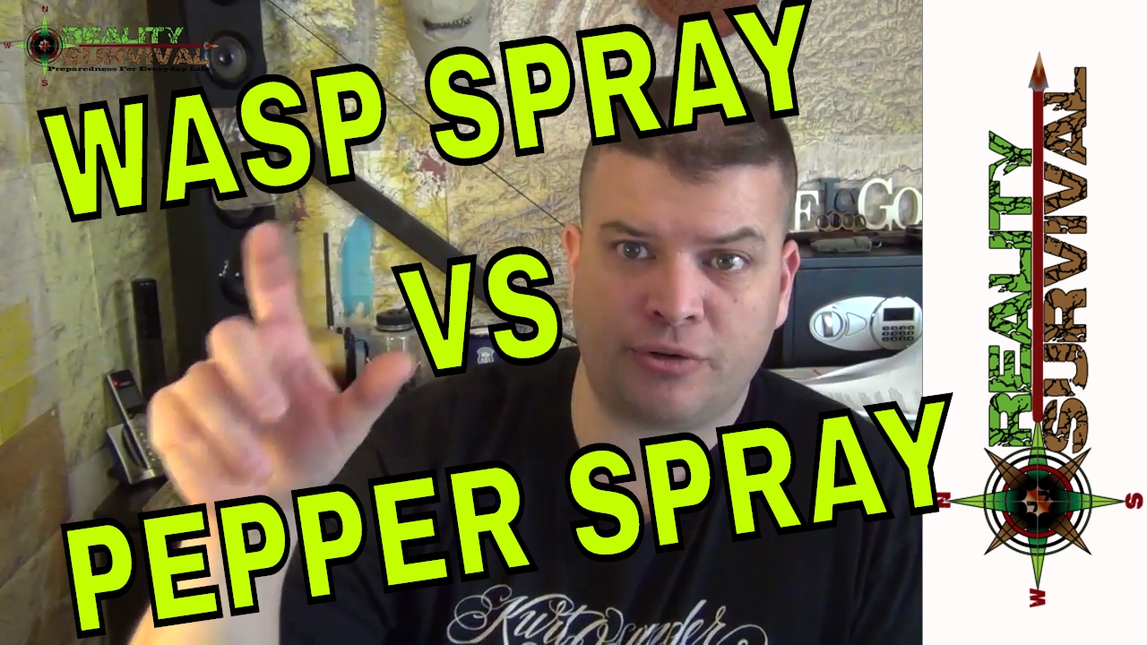 Wasp Spray VS Pepper Spray for Self Defense?