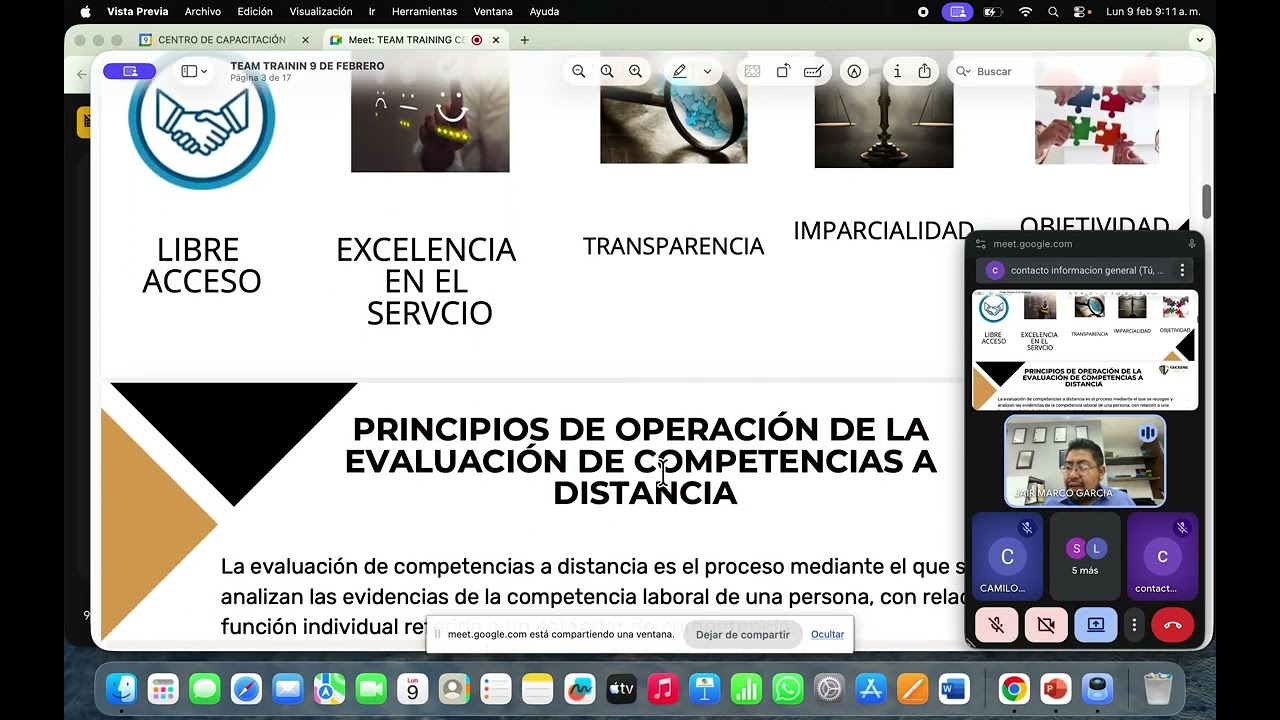 TEAM TRAINING 9 DE FEBRERO
