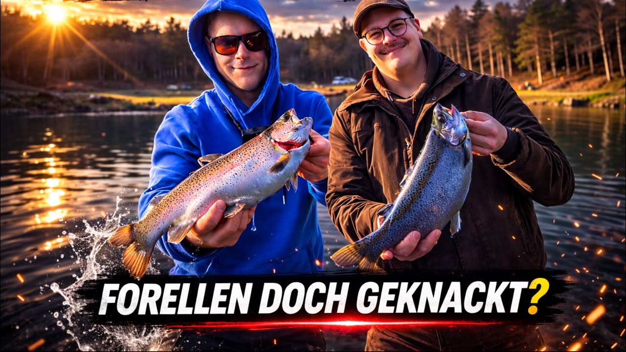 Nachläufer ohne Ende! Forellen doch geknackt? | Angelpark Reese