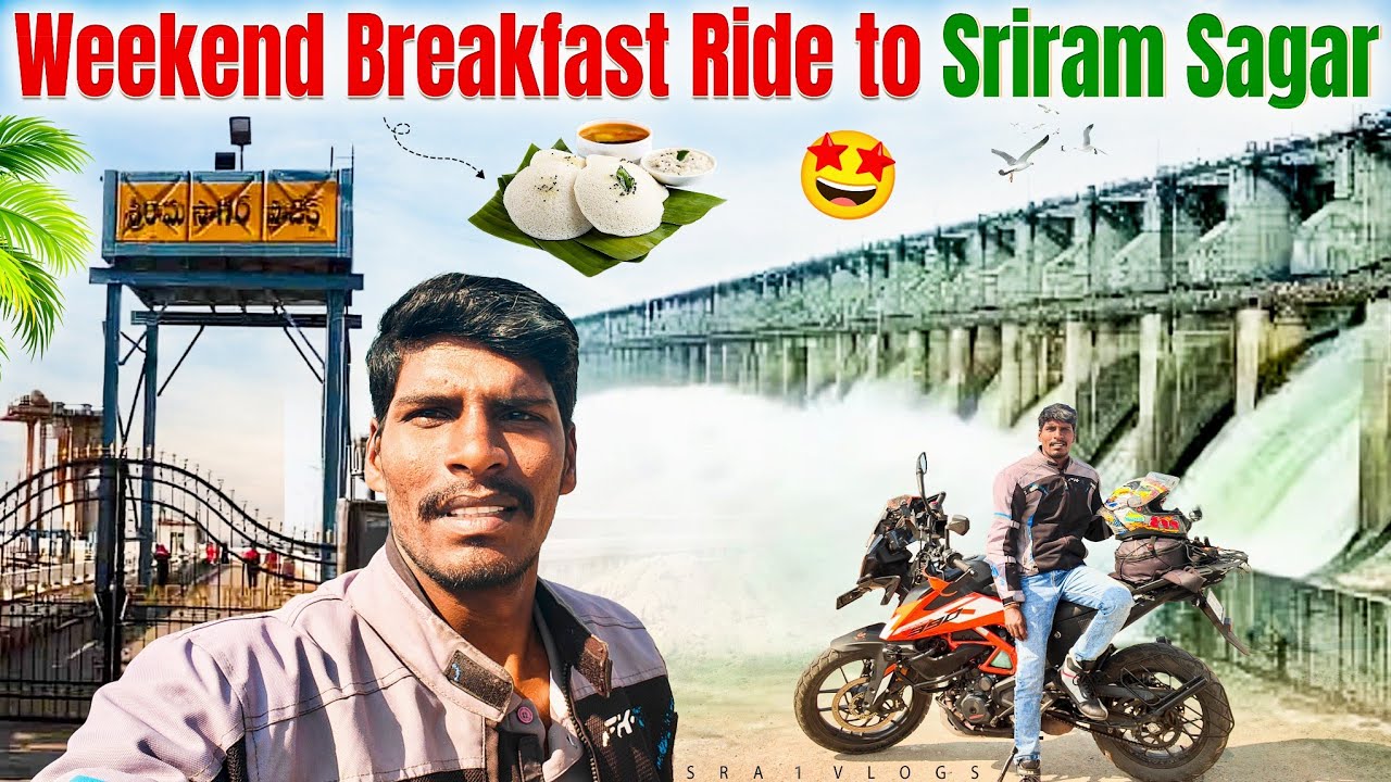 BEST WEEK END GET A WAY FROM HYD || SIDDIPET TO SRIRAM  SAGAR PROJECT || SRA1VLOGS