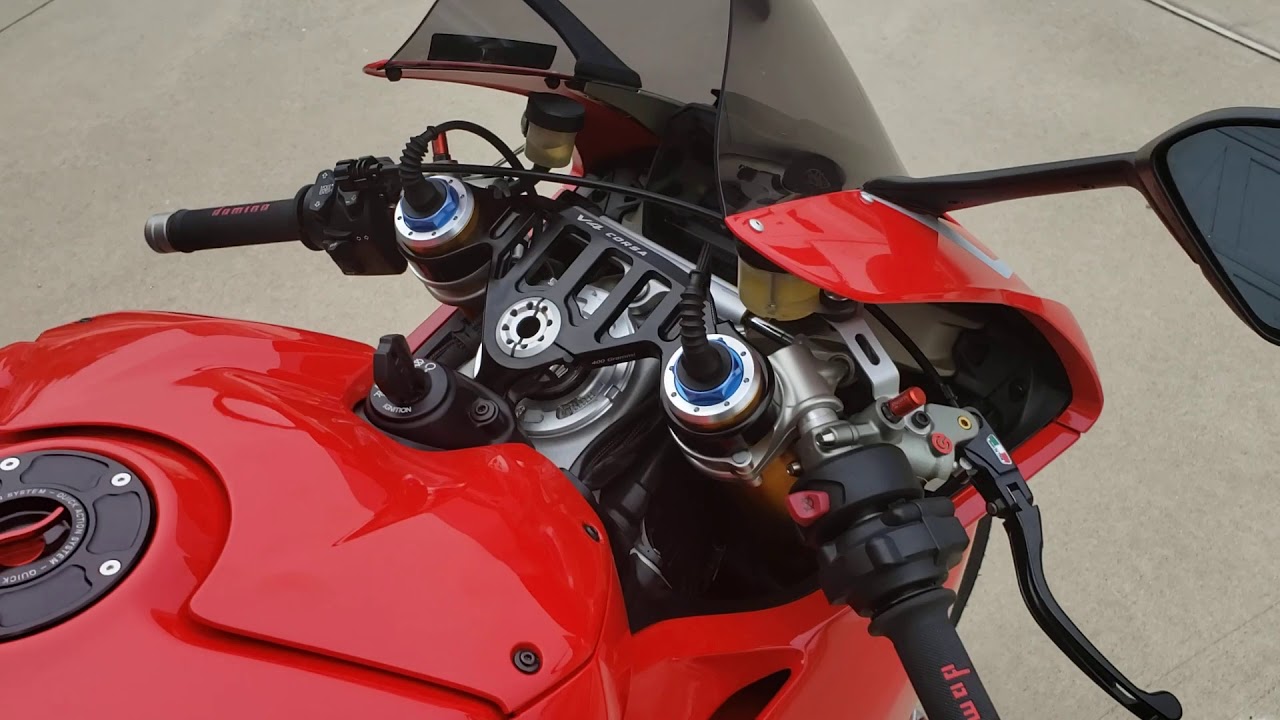 2018 Panigale V4S Build Part 11, updates