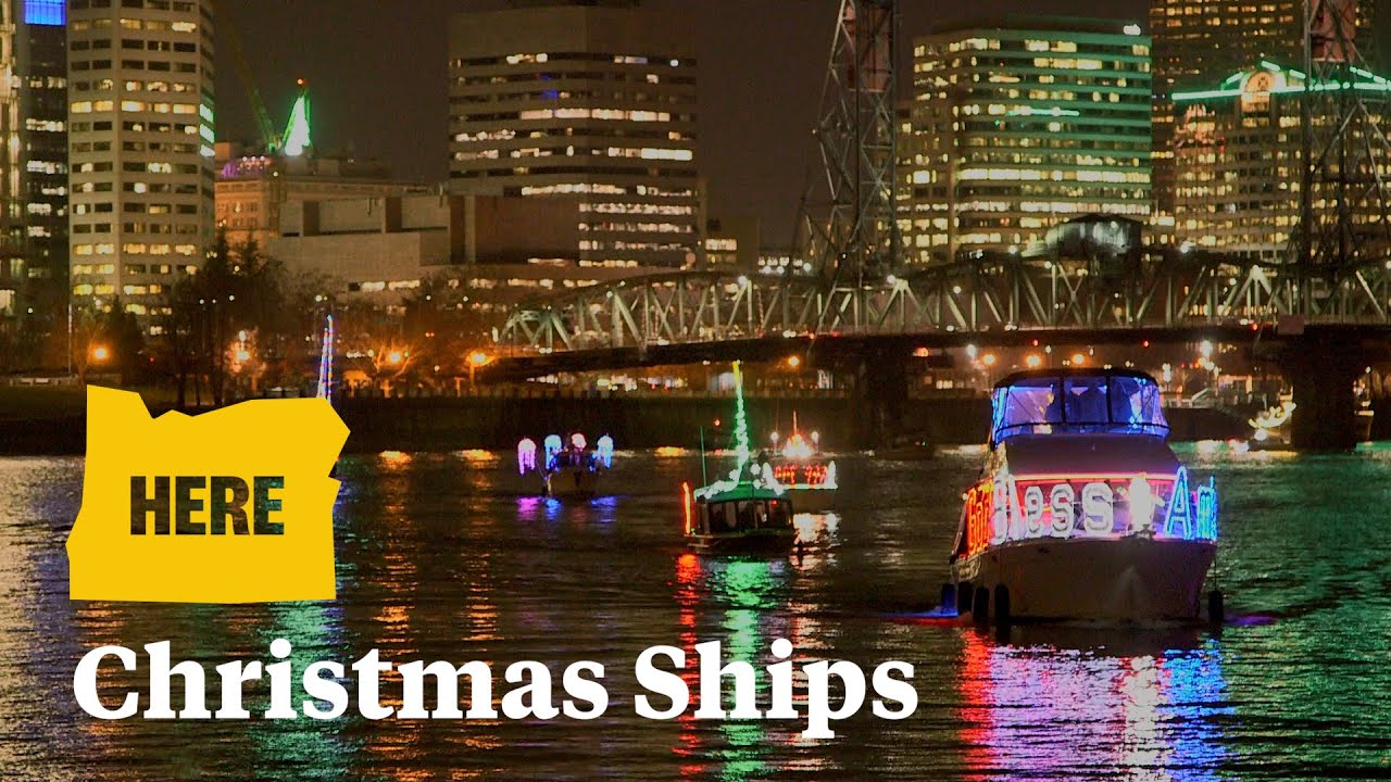Portland's Christmas Ships light up the Columbia and Willamette rivers