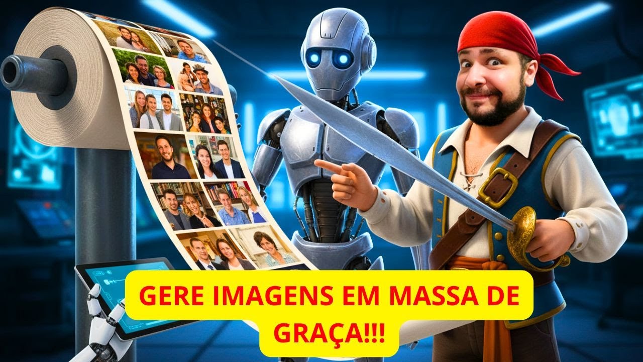 Essa IA CRIA IMAGENS INFINITAS! Adeus Canva, Midjourney e Leonardo!