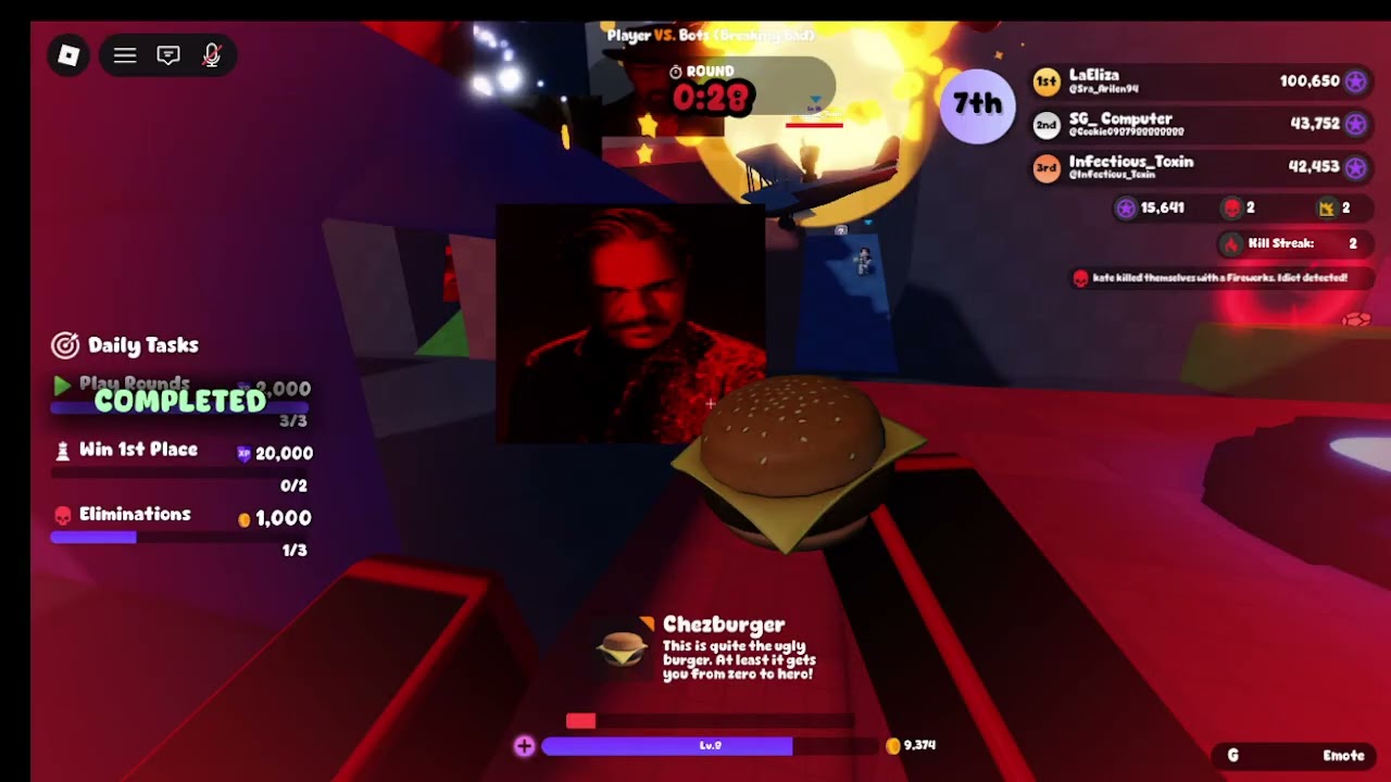 Some Roblox Footage(Unedited because i didn't want you guys to wait for editing)