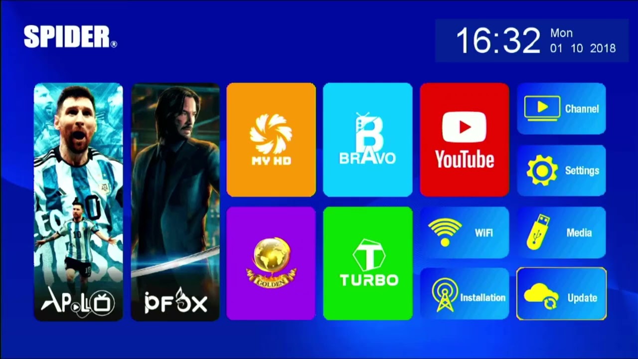 Spider Receiver Forever 1 Online Updateشرح طريقةعمل شوفتوير اونلاين لجهاز