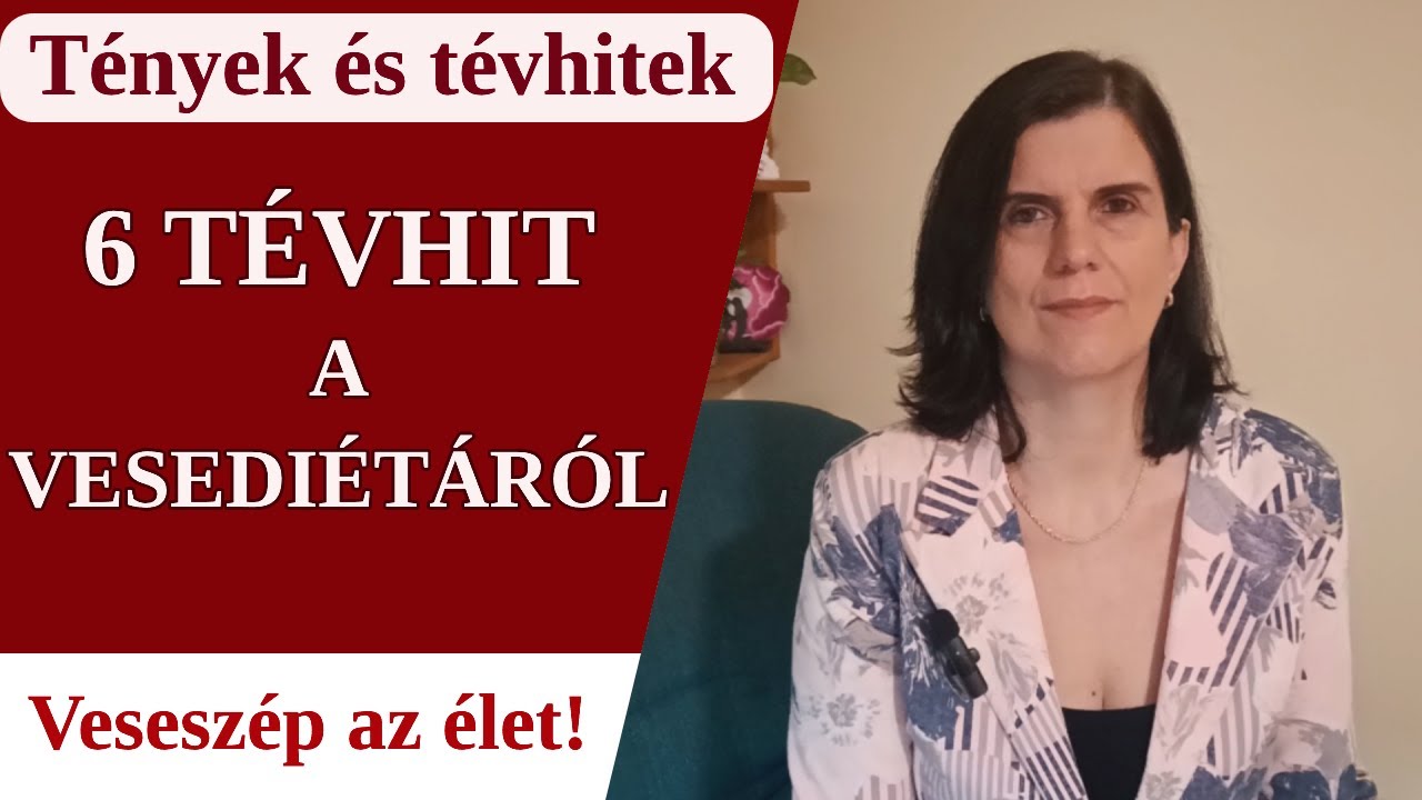 6 tévhit, amit vesebetegek gyakran hallanak a diétáról 🧐