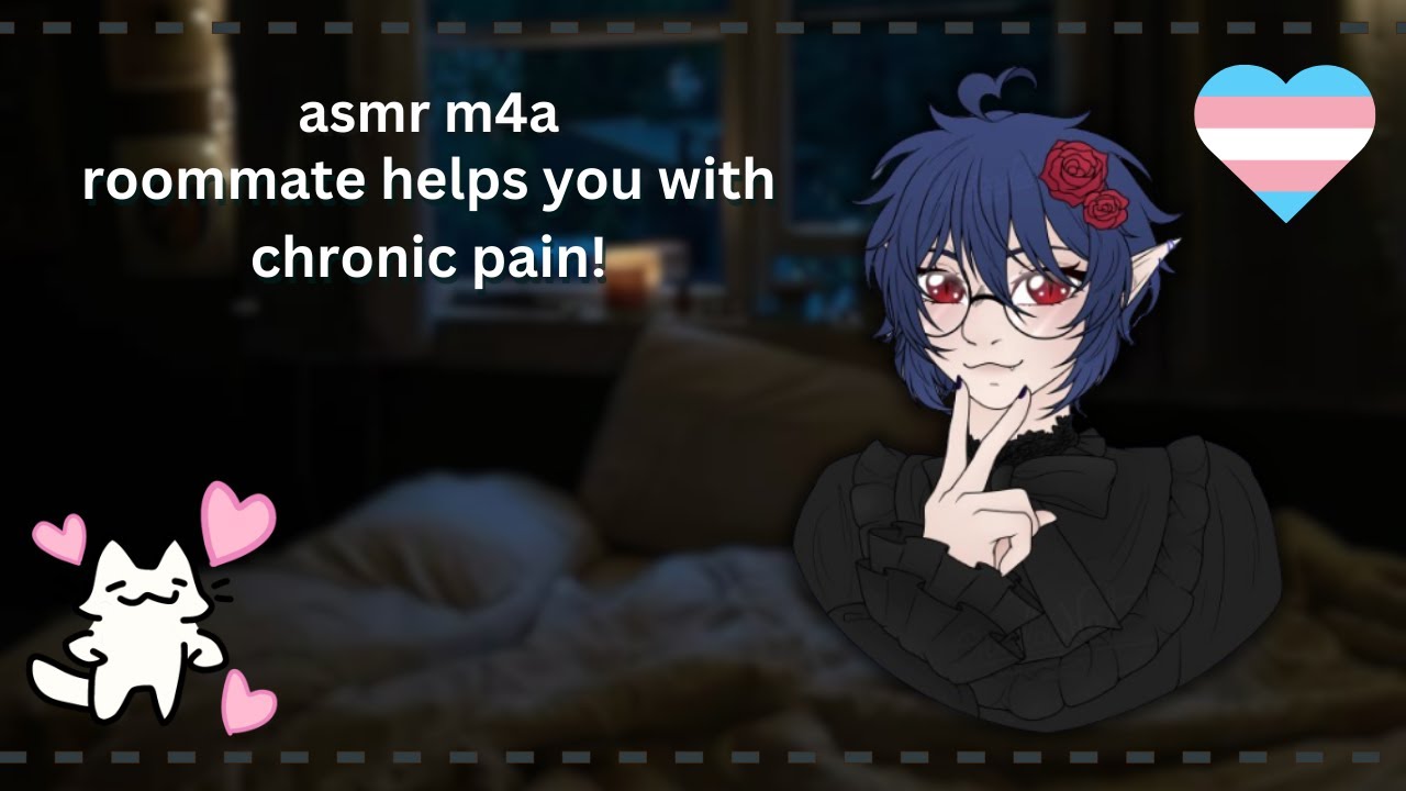 M4A || Roommate Comforts You For Chronic Pain || (comfort) (roommates) (sleep aid) || TM4A ASMR