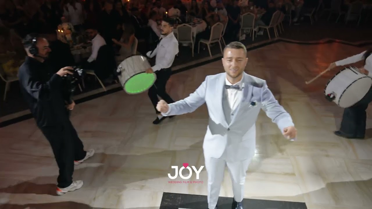 Hyrja e vecante e ciftit - Fustani i dyte i nuses - Denisa & Blendi - Dasma 2025