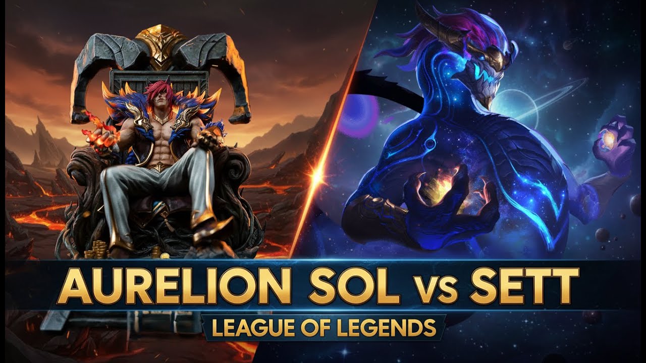 MVP Aurelion Sol  (8/1/8) vs Sett | Carreando a la trolls 😎
