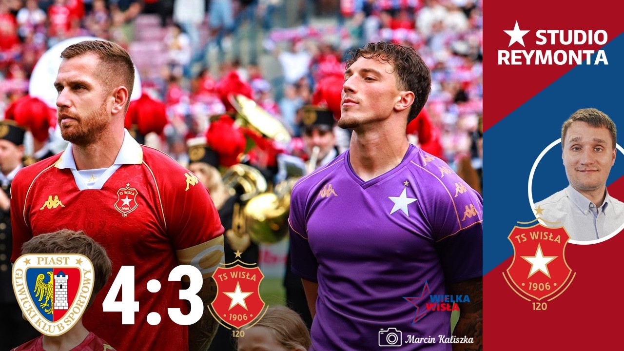 THRILLER W GLIWICACH BEZ HAPPY ENDU. PIAST GLIWICE - WISŁA KRAK&Oacute;W 4:3 | Studio Reymonta