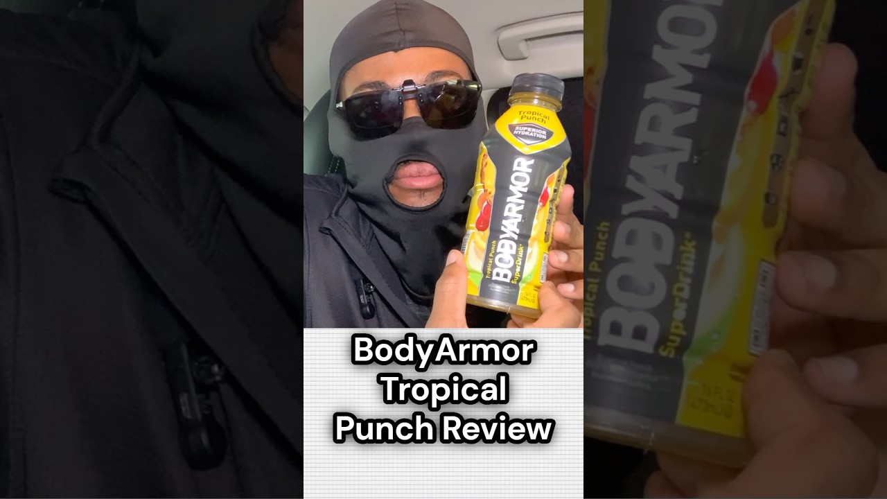 BodyArmor Tropical Punch Review 