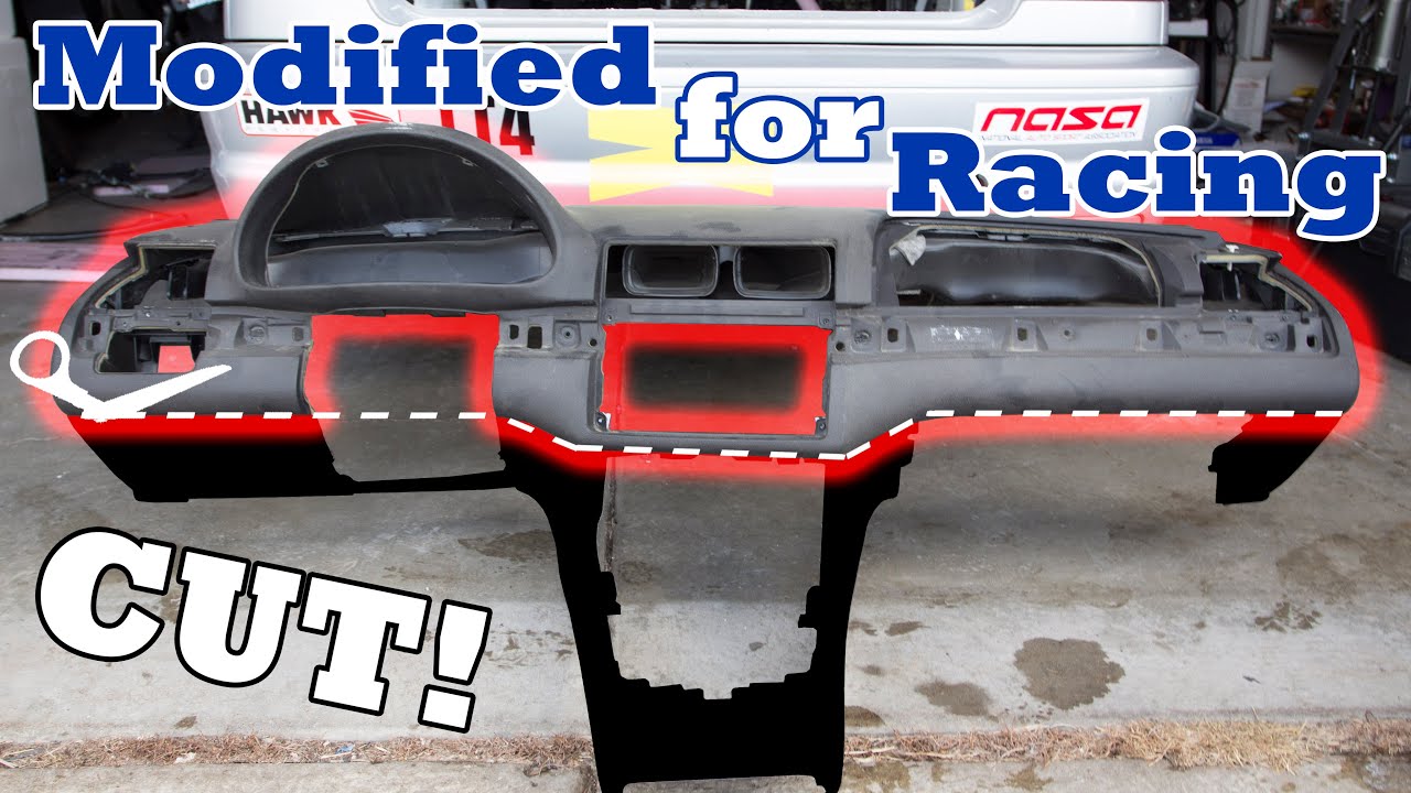 Cutting the Dash to Fit the Race Car Build - BMW E46 M3